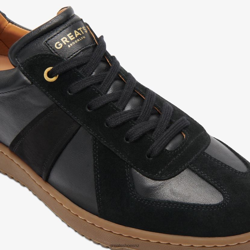 GREATS Nero Gum The GAT Sneaker Shoes ZXBPJD36