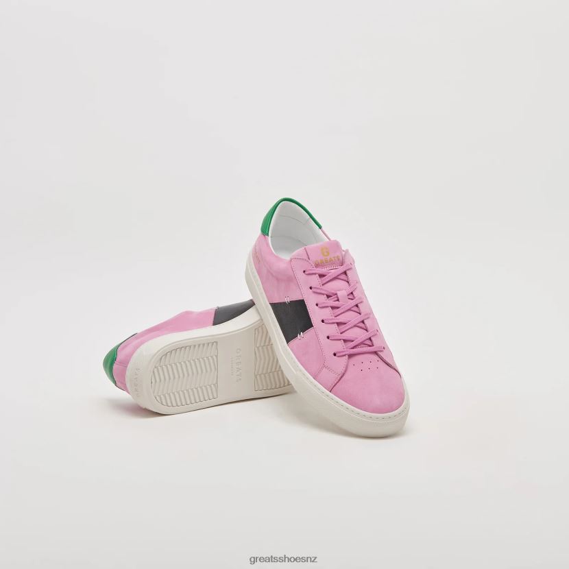 GREATS Pink The Royale 2.0 Shoes ZXBPJD15