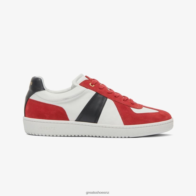 GREATS Red The GAT Sneaker Shoes ZXBPJD23