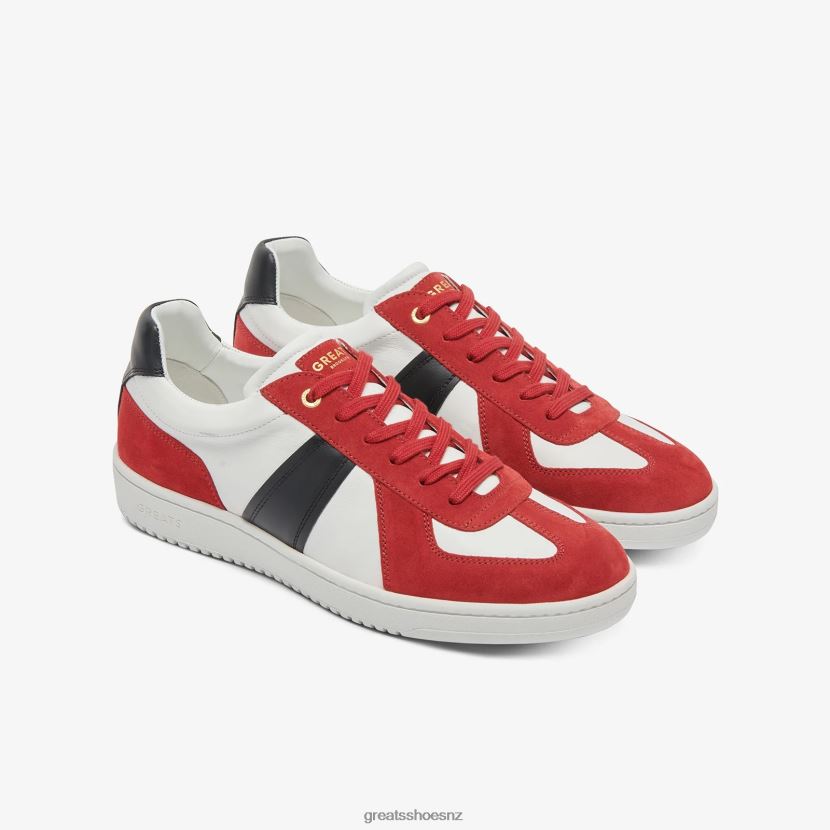 GREATS Red The GAT Sneaker Shoes ZXBPJD23