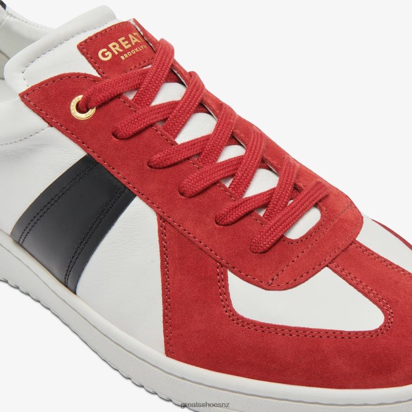 GREATS Red The GAT Sneaker Shoes ZXBPJD23