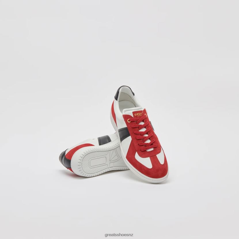 GREATS Red The GAT Sneaker Shoes ZXBPJD23