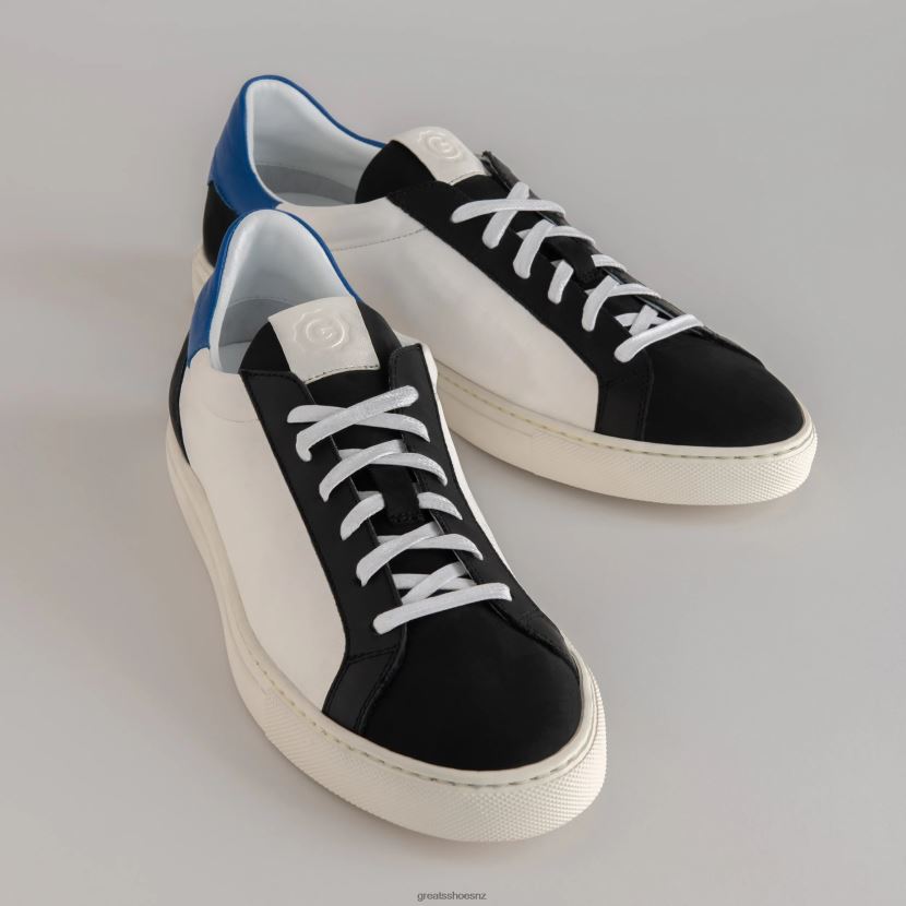 GREATS Retro Blue Black The Reign Shoes ZXBPJD29