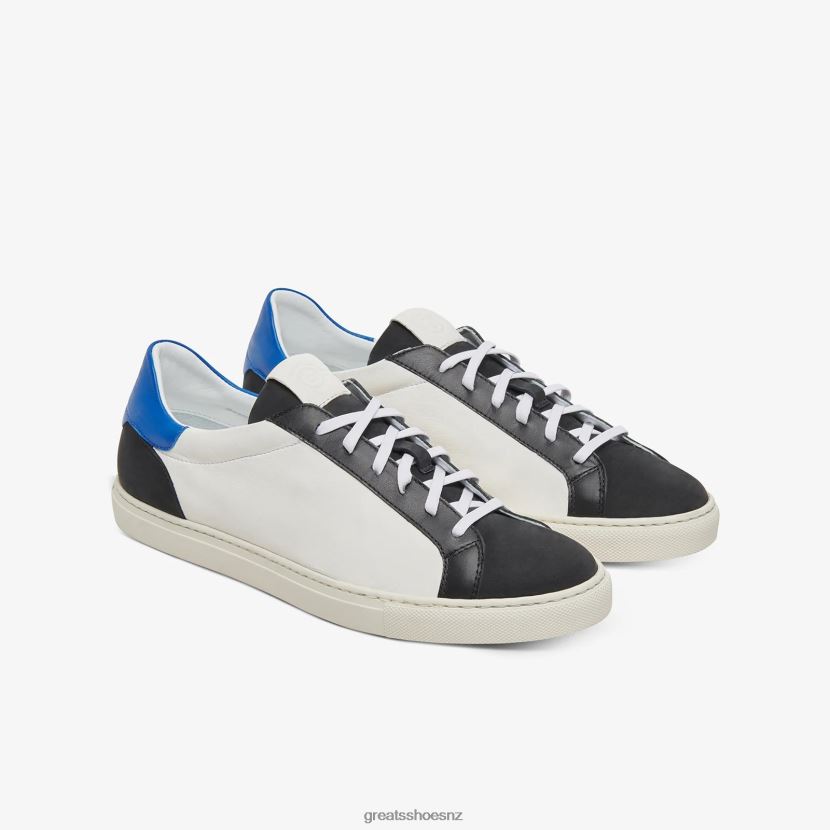 GREATS Retro Blue Black The Reign Shoes ZXBPJD29