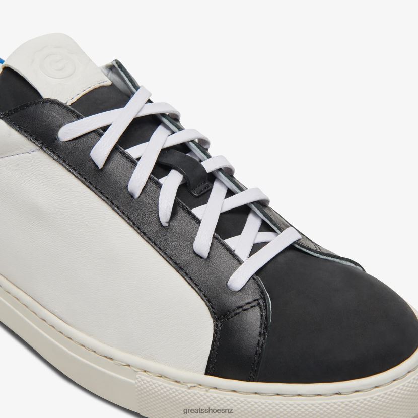 GREATS Retro Blue Black The Reign Shoes ZXBPJD29