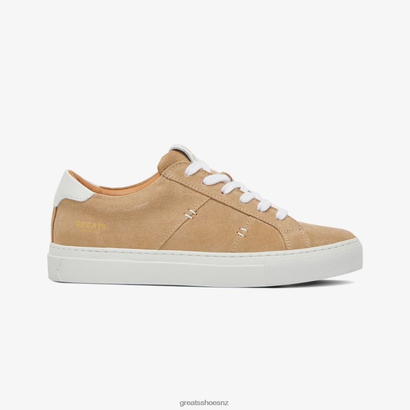GREATS Tan The Royale 2.0 Shoes ZXBPJD126