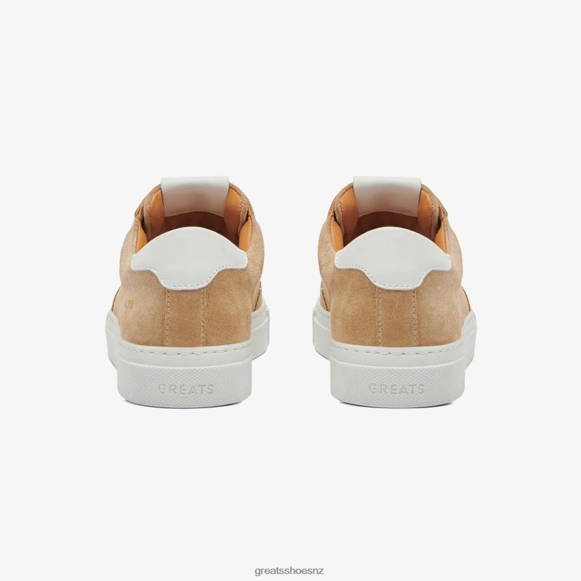 GREATS Tan The Royale 2.0 Shoes ZXBPJD126