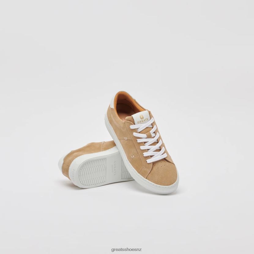 GREATS Tan The Royale 2.0 Shoes ZXBPJD126