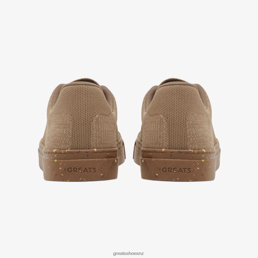 GREATS Tonal Olive The Royale Knit Shoes ZXBPJD58