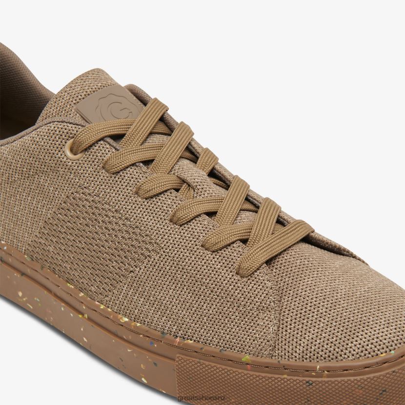 GREATS Tonal Olive The Royale Knit Shoes ZXBPJD58