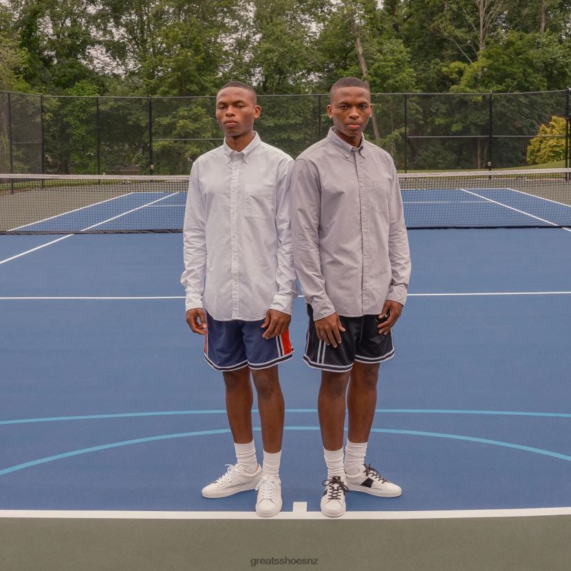 GREATS White Black The Royale 2.0 Shoes ZXBPJD17