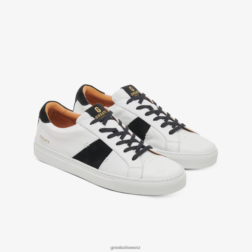 GREATS White Black The Royale 2.0 Shoes ZXBPJD17