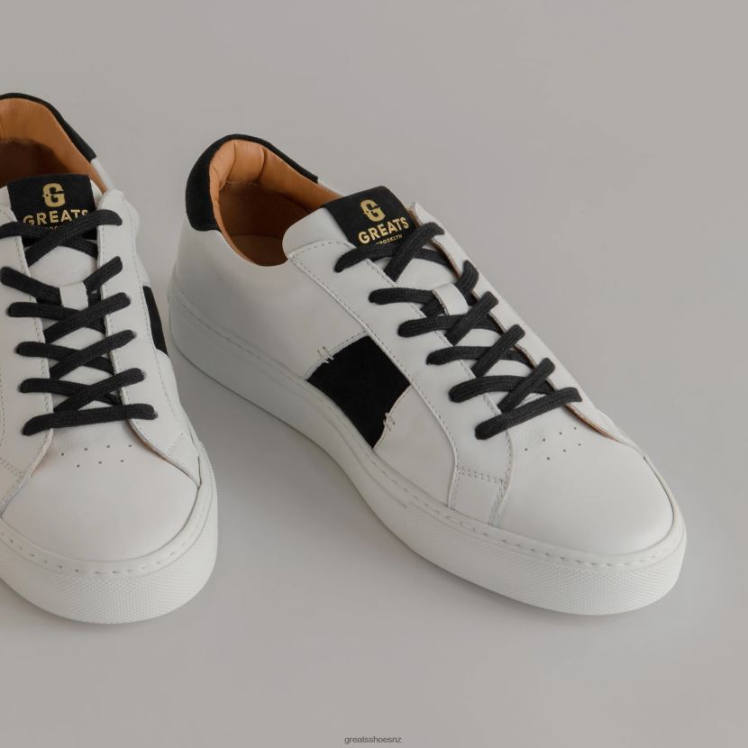 GREATS White Black The Royale 2.0 Shoes ZXBPJD17