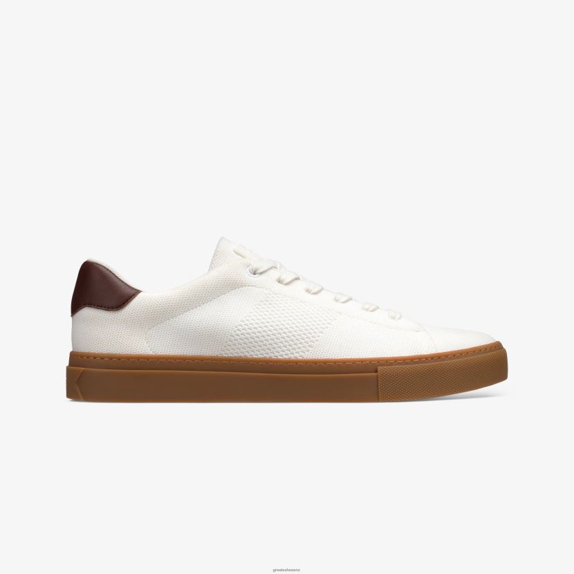 GREATS White Gum The Royale Knit Shoes ZXBPJD55