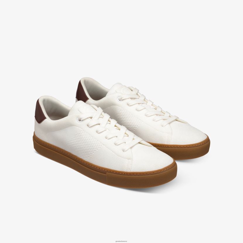 GREATS White Gum The Royale Knit Shoes ZXBPJD55