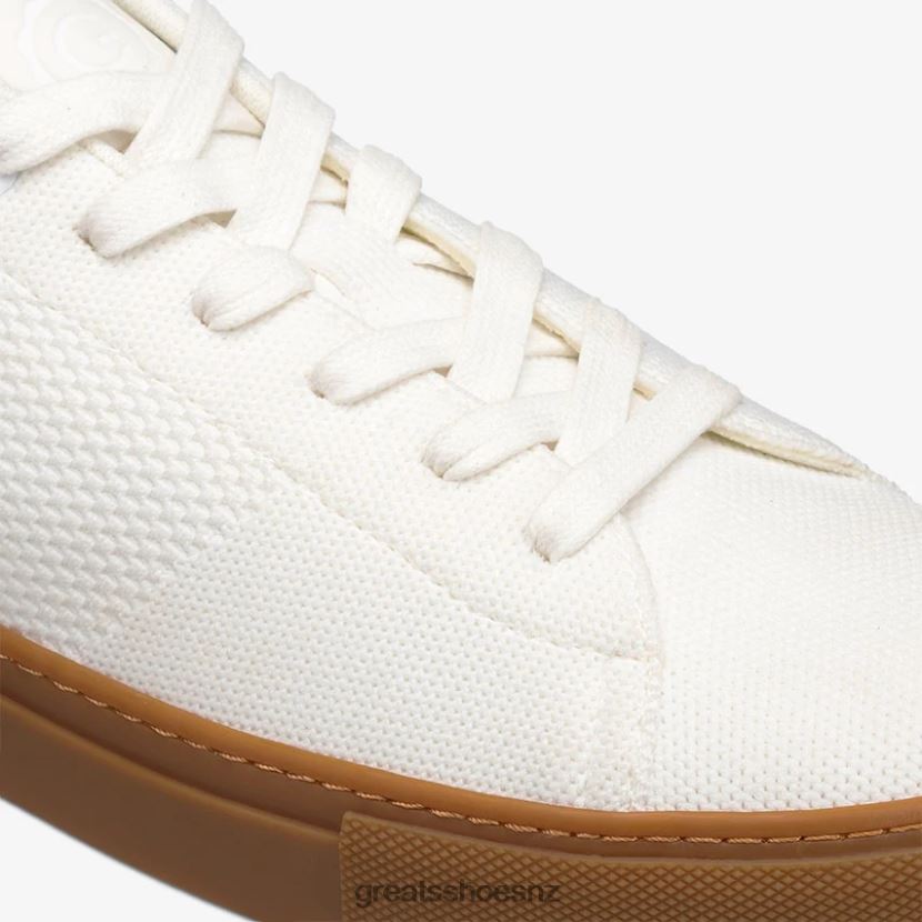 GREATS White Gum The Royale Knit Shoes ZXBPJD55